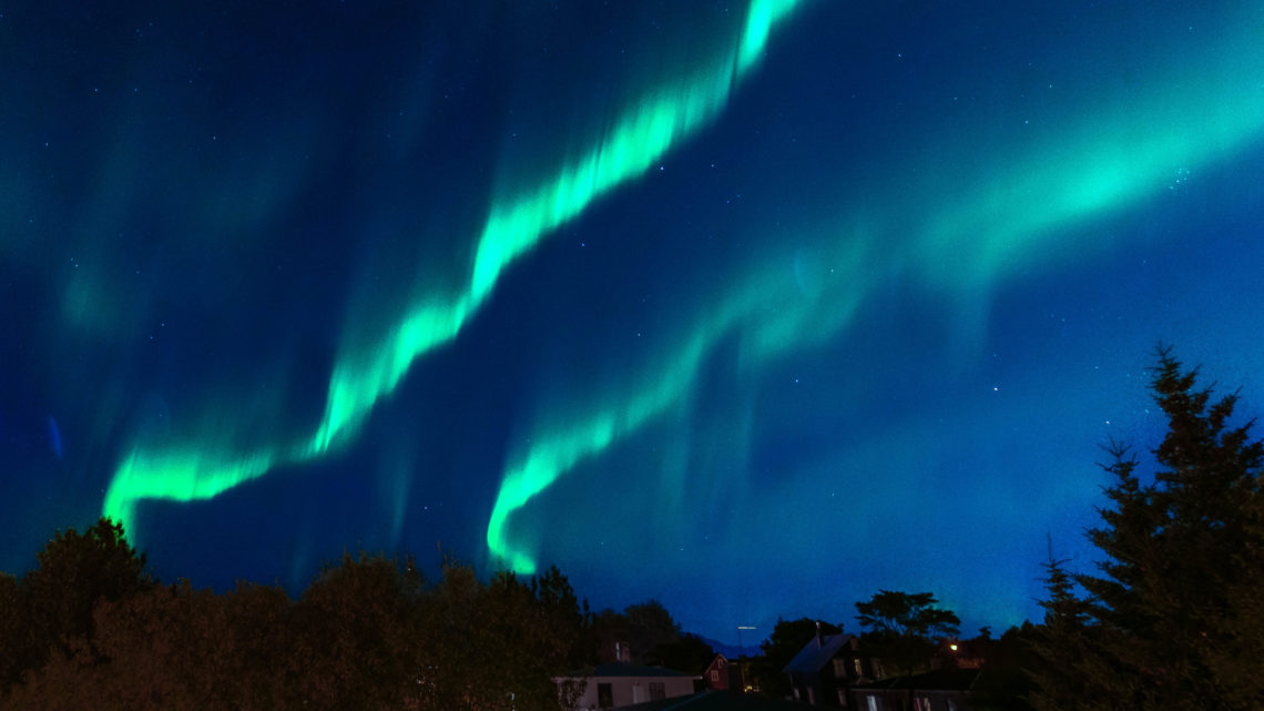 2. Mal Nordlichter, diesmal mit Kamera